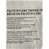 Image 3 : 2 - Certified Woven Polyethtlene Tarp - 9ft x 12in - Green