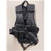 Image 1 : YAKEDA TACTICAL VEST OUTDOOR ULTRA-LIGHT BREATHABLE COMBAT TRAINING VEST ADJUSTABLE FOR ADULTS 600D