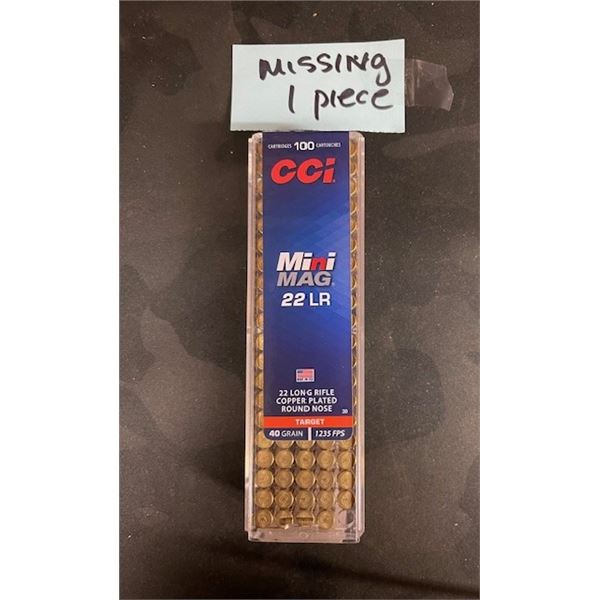 CCI MINI-MAG 22LR HV CPRN 40gr 1235fps