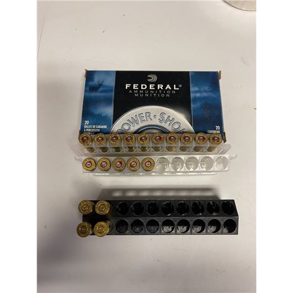 Assorted Federal and Remington 7mm-08 Reloads