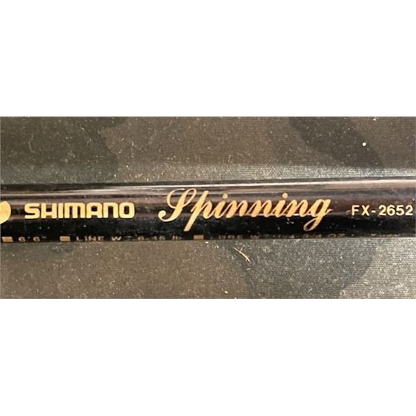SHIMANO FX-2652 6'6 SPINNING ROD