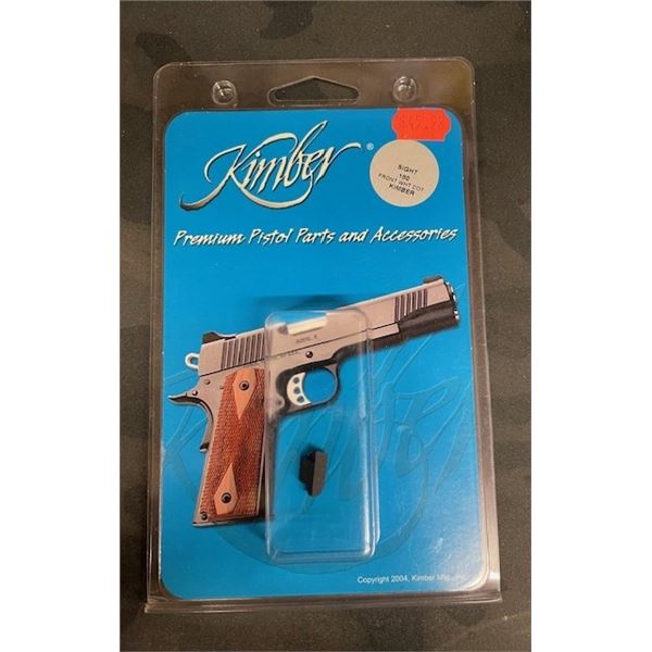 KIMBER FRONT SIGHT .180 NARROW WHITE DOT
