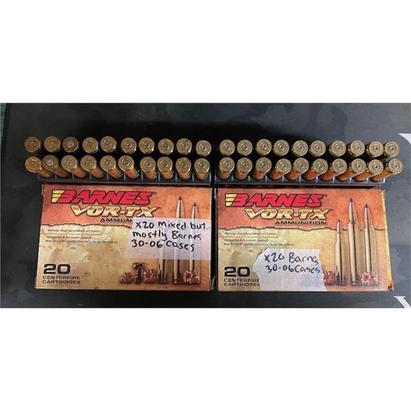 40 pcs - MIXED 30-06 BRASS