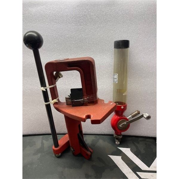 BULLET PRESS AND POWDER MEASURE