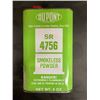 Image 1 : 1 TIN - DUPONT SR 4756 8oz SMOKELESS POWDER - NOT AVAILABLE FOR SHIPPING - MUST BE PICKED UP AT OUR