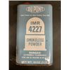 Image 1 : 1 TIN - DUPONT IMR 4227 16oz SMOKELESS POWDER - NOT AVAILABLE FOR SHIPPING - MUST BE PICKED UP AT OU