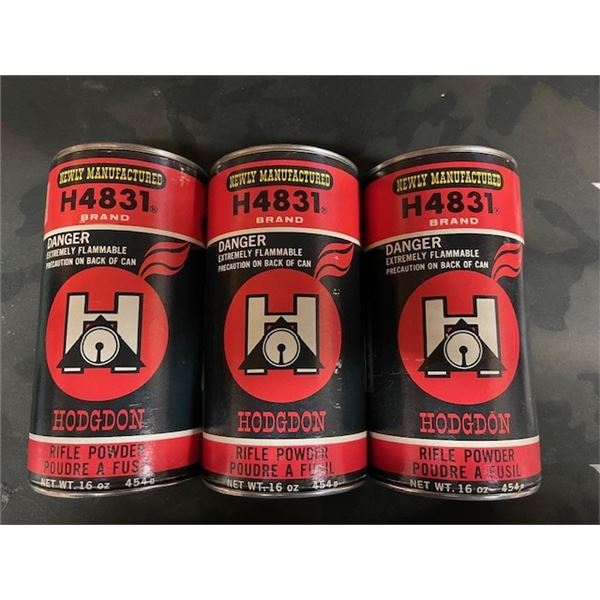 HODGDON H-4831 SMOKELESS POWDER - NOT AVAILABLE FOR SHIPPING - MUST BE PICKED UP AT OUR SHOP