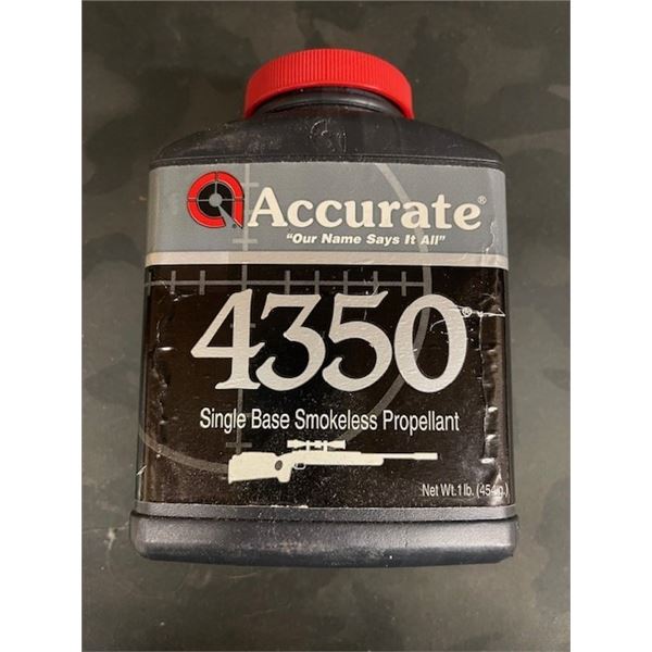 ACCURATE 7350 SMOKELESS POWDER  - NOT AVAILABLE FOR SHIPPING - MUT BE PICKED UP AT OUR SHOP