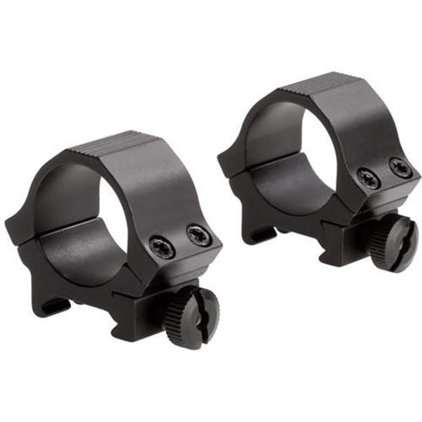 SUN OPTICS SM052 -  1in LOW RINGS BLACK