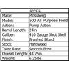 Image 2 : MOSSBERG 500 ALL PURPOSE 410ga 3in FIELD 24in 5rnd