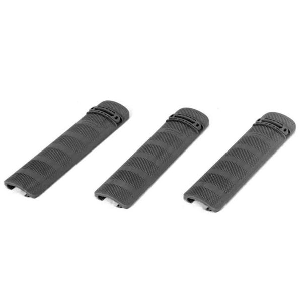 TROY BATTLE RAIL COVERS 3pk - BLACK