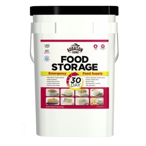AUGASON FARMS 30 DAY FOOD STORAGE BUCKET - 307 SERVINGS