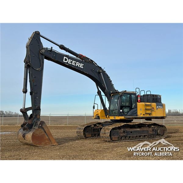 2017 JOHN DEERE 470G LC HYDRAULIC EXCAVATOR