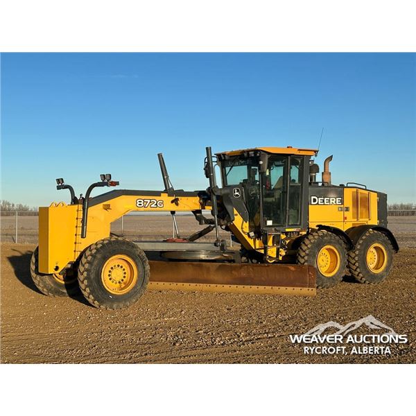 2012 JOHN DEERE 872G MOTOR GRADER