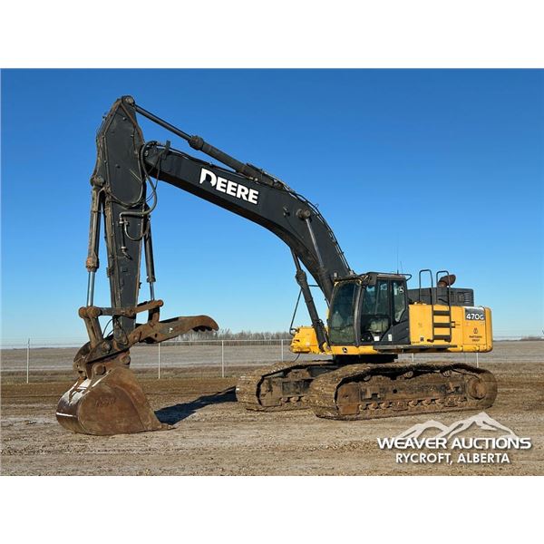 2016 JOHN DEERE 470G LC HYDRAULIC EXCAVATOR