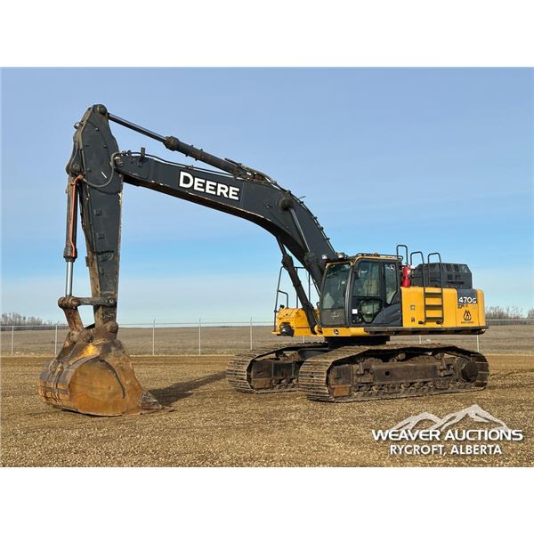 2014 JOHN DEERE 470G LC HYDRAULIC EXCAVATOR