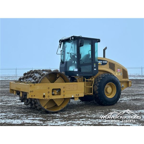 2015 CAT CS56B SMOOTH DRUM COMPACTOR