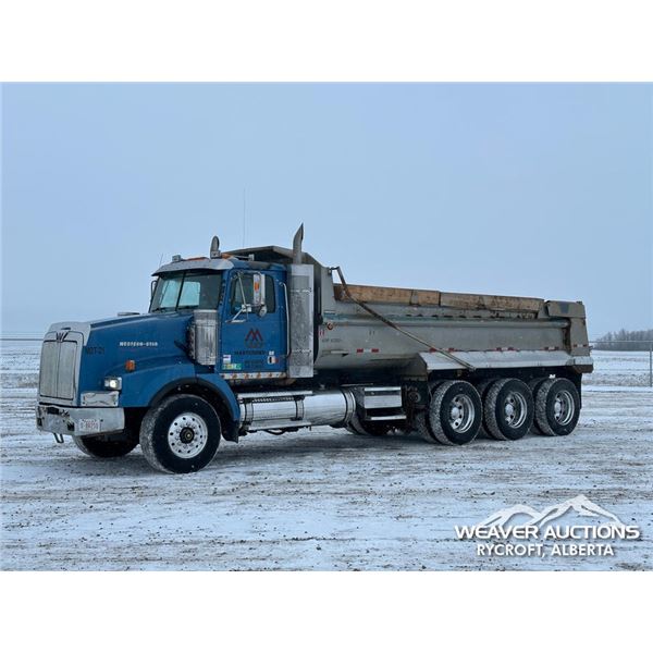 2007 WESTERN STAR 4900 TRI/A DUMP TRUCK