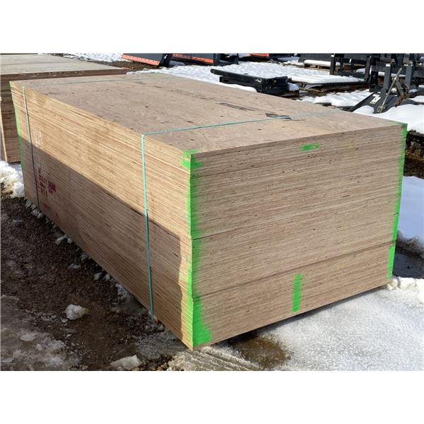 (44) 3/4 IN. 4 X 8 FT. 7 PLY FIR NO STAMP PLYWOOD