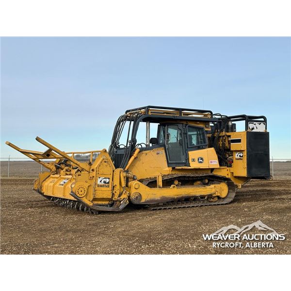 2006 JOHN DEERE 850J WLT 1040 IRON WOLF MULCHER