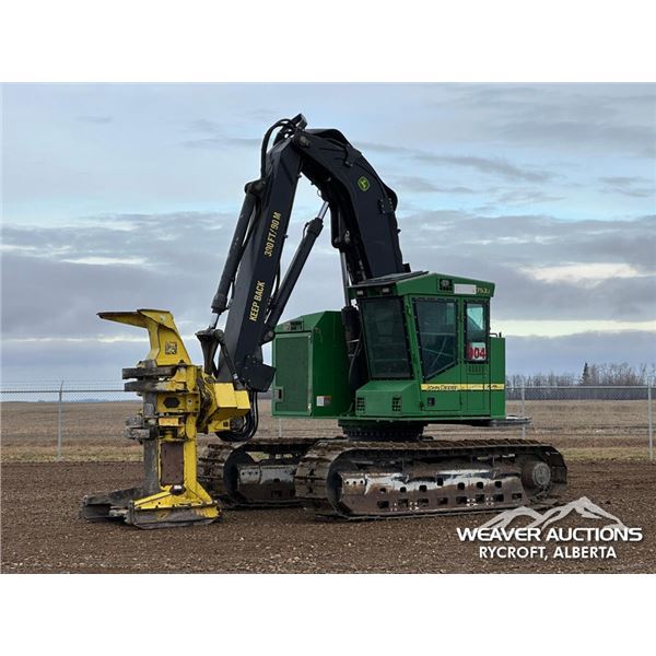 2012 JOHN DEERE 753J FELLER BUNCHER