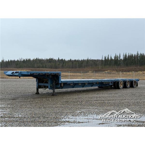 2011 MANAC TRIDEM TROMBONE STEP DECK TRAILER