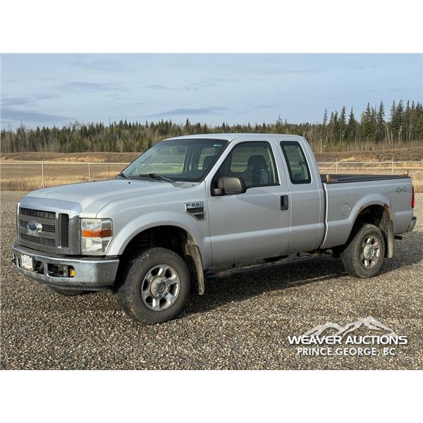 2008 FORD F250 EXTENDED CAB PICKUP