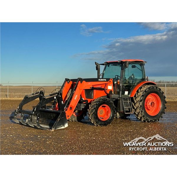 2014 KUBOTA M135GX MFWD TRACTOR