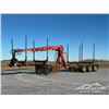 Image 1 : 2014 TIMMINS DDL50-3A60 TRI/A LOG TRAILER