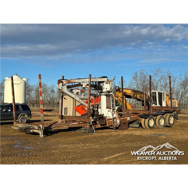1997 SUPERIOR TRIDEM SELF LOADING LOG TRAILER
