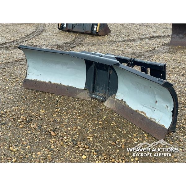 9 FT SKID STEER HYD V WING BLADE