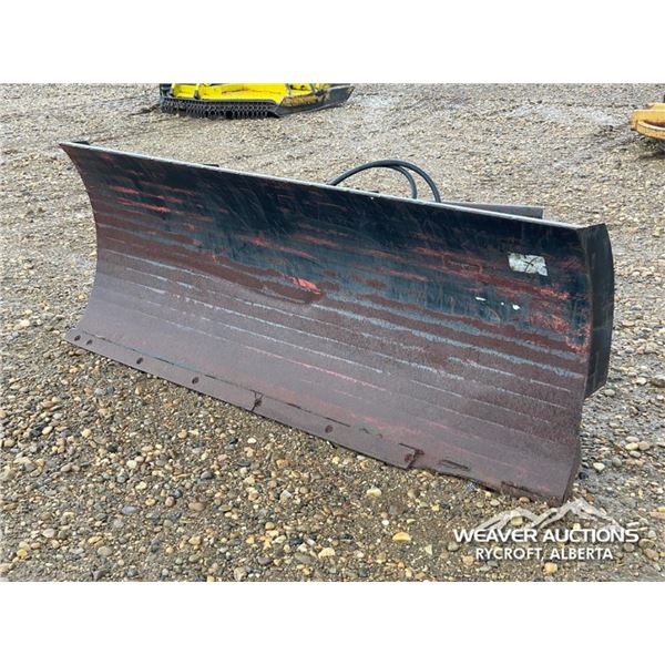 CUSTOM BUILT 84 IN. SKID STEER HYD ANGLE BLADE