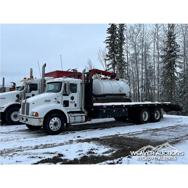 2003 KENWORTH T300 S/A  FLATBED TRUCK