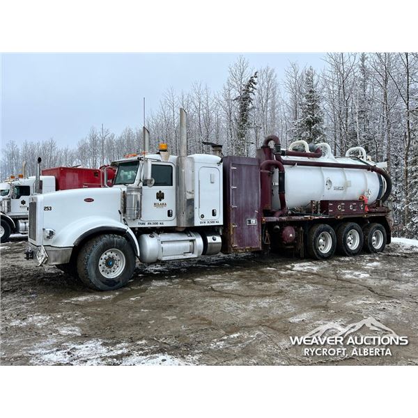 2012 PETERBILT TRI DRIVE COMBO VACUUM TRUCK