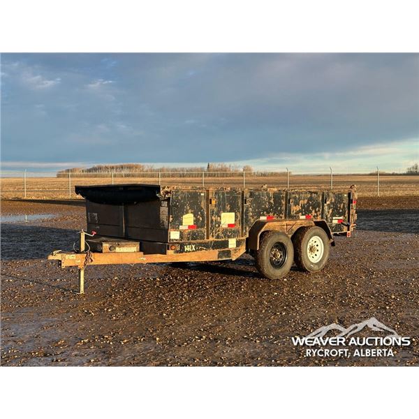 2014 14 FT. T/A DUMP TRAILER