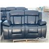 Image 6 : RECLINING LEATHER SOFA W/LOVESEAT & CHAIR