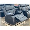 Image 8 : RECLINING LEATHER SOFA W/LOVESEAT & CHAIR