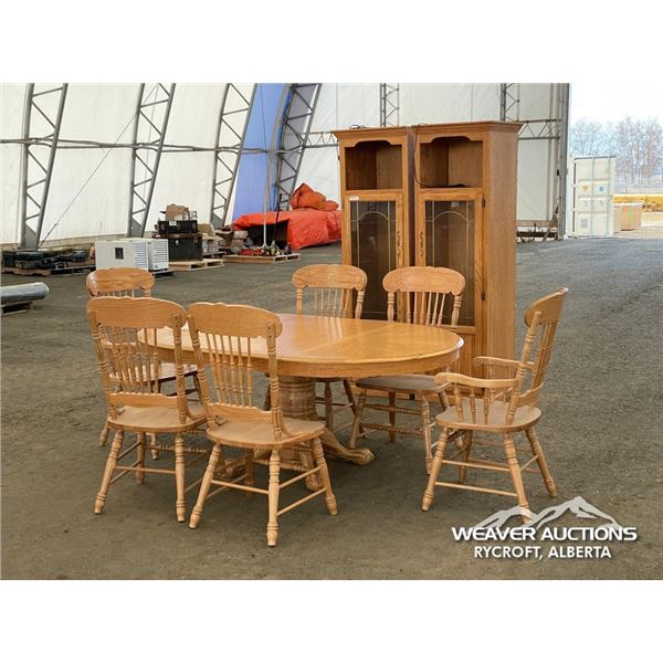 (9) PCS DINING ROOM SET