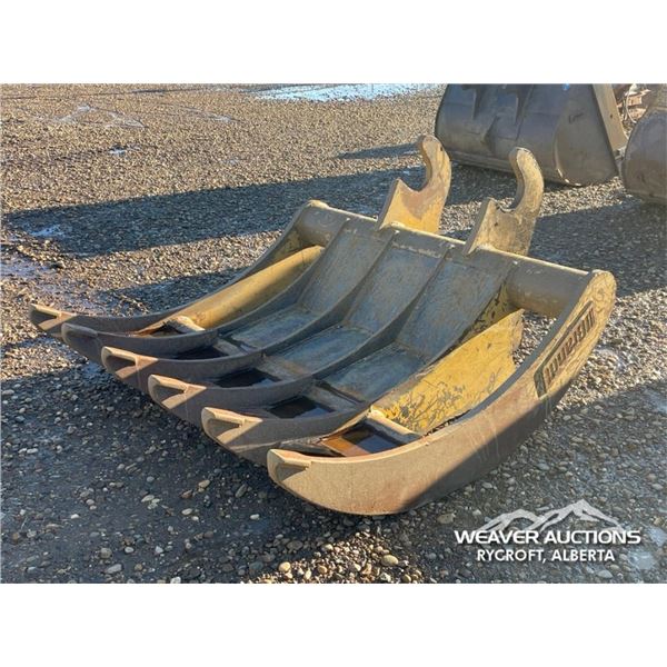 BRANDT 72 IN. EXCAVATOR 300 SERIES BRUSH RAKE