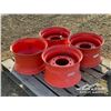 Image 2 : (4) SKID STEER RIMS