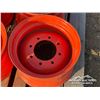 Image 5 : (4) SKID STEER RIMS