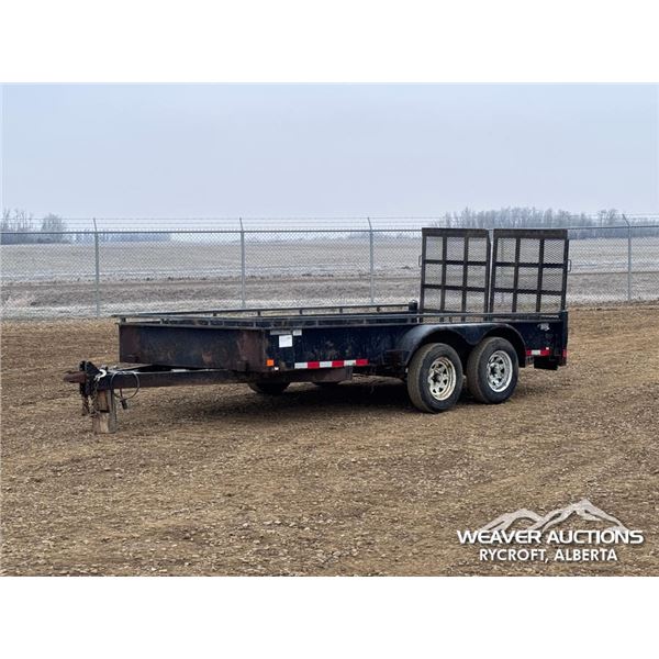 2022 CANADA 16 FT. T/A EQUIPMENT TRAILER
