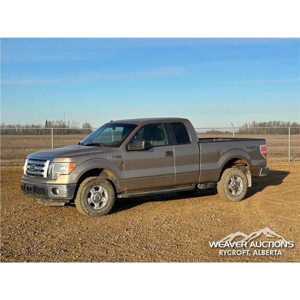 2011 FORD F150 EXTENDED CAB PICKUP