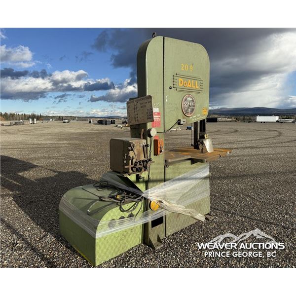 DOALL VERTICAL BANDSAW ZV-3620 WITH BLADE WELDER