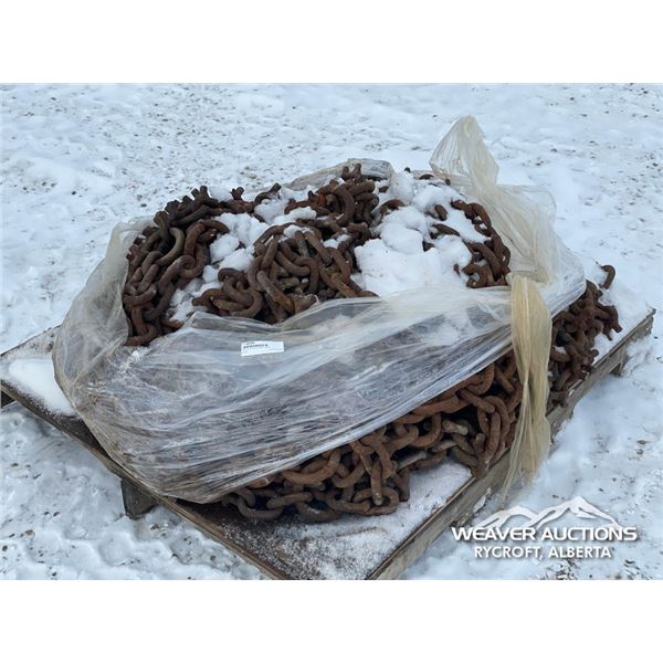 PALLET OF 23.5 X 25 TIRE CHAINS