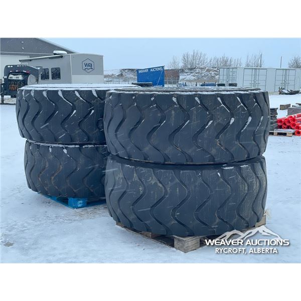 (4) MICHELIN XHA2 26.5 R25 TIRES