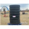 Image 3 : (8) KAPSEN 11R24.5 TRUCK TIRES