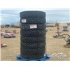 Image 4 : (8) KAPSEN 11R24.5 TRUCK TIRES