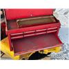Image 9 : TOOL BOX W/MISC SHOP ACCESSORIES & PARTS