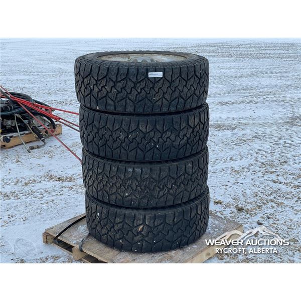 (4) NITTO 275/60R20 TIRES & RIMS
